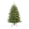 4.5ft. Pre-Lit Fraser Fir Artificial Christmas Tree, Multi-Colored Lights
